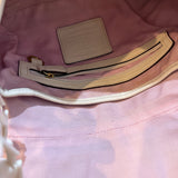 Rare Coach Pink Canvas Mini Soho Bag