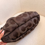 Brown Coach Signature Sabrina Madison Bag