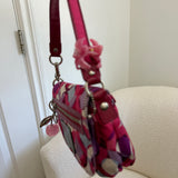 Coach Pink Op Art  Signature Shoulder Bag