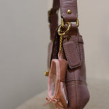 Coach Lilac Turnlock Shoulder Bag