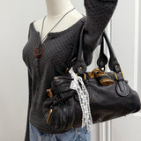 Chloe Black Paddington Leather Handbag