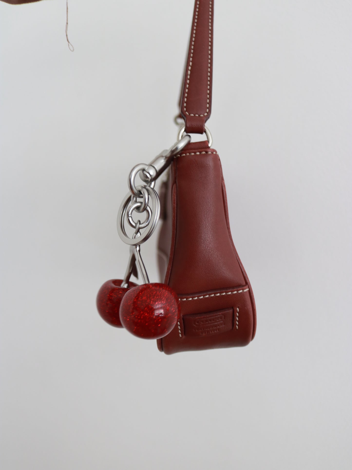 Coach Burgundy Demi Hamptons Bag