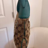 Teal Gucci Jackie Shoulder Bag