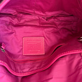 Rare Coach Soho Pink Double Pocket Shoulder Bag