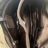 Coach Brown Signature Ashley Carry-All Bag