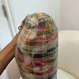 Rare Coach Poppy Multicolored Plaid Madras Bag