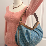 Rare Denim Gucci Hobo Bag