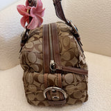 Brown Coach Signature Soho Mia Satchel Bag