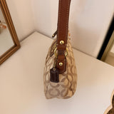 Coach Brown Op Art Madison Mini Bag