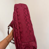 Rare Coach Burgundy Soho Lynn Bag