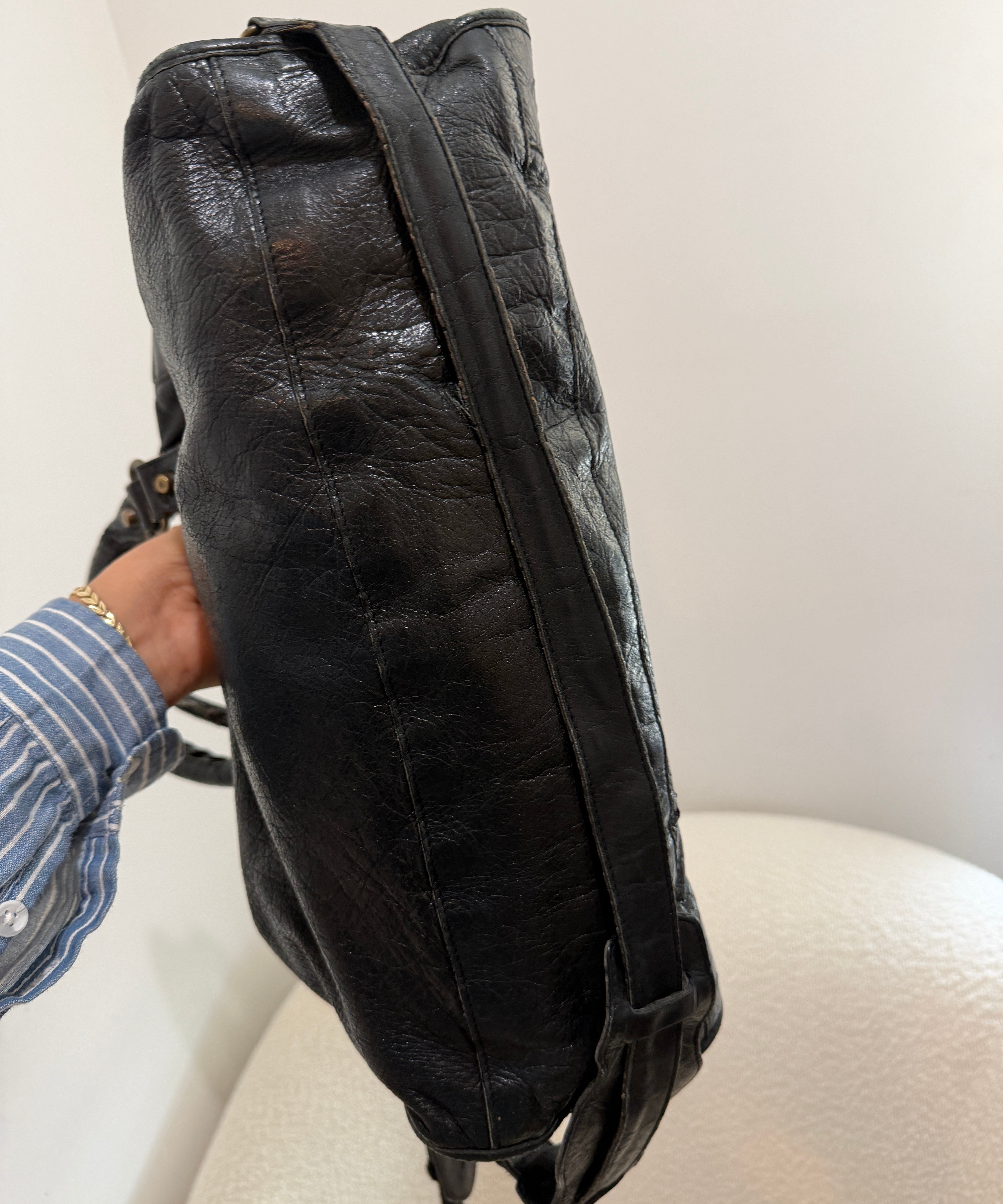 Black Balenciaga Medium Classic City Bag