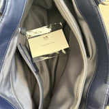 New Coach Navy Signature Tote Bag