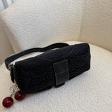 Black Coach Small Double Pocket Soho Bag