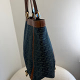 Denim Gucci Abbey Tote Bag