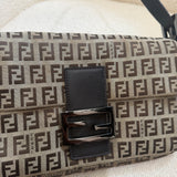 Fendi Signature Brown Baguette Bag