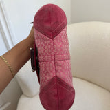 Coach Pink Canvas Mini Soho Bag