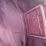 Coach Purple Signature Demi Hamptons Bag