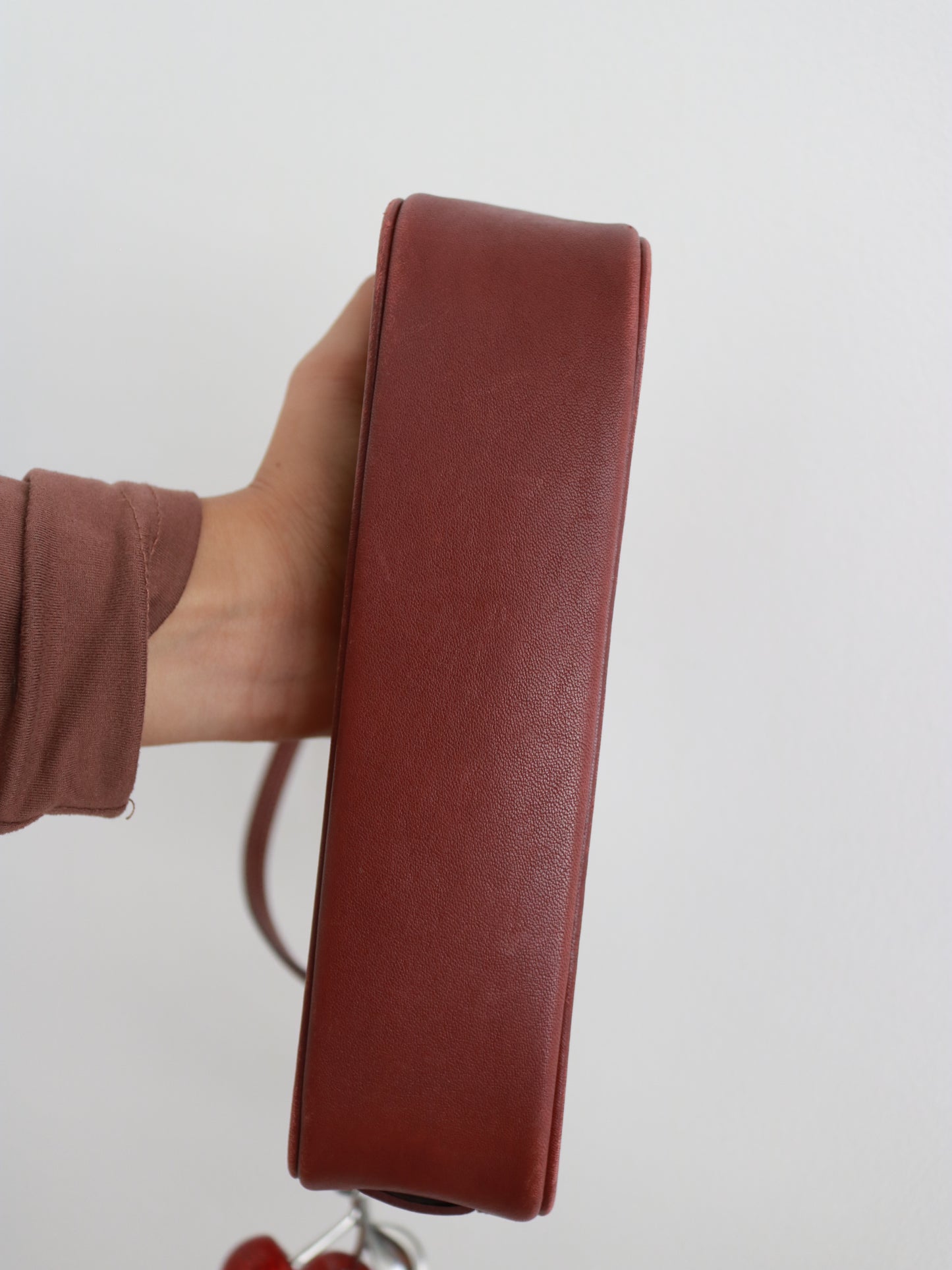 Coach Burgundy Demi Hamptons Bag