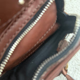 Brown Chloe Betty Leather Shoulder bag