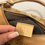Gold Gucci Mini D-Ring Shoulder Bag