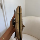 Coach Gold Swarovski Satin Bag