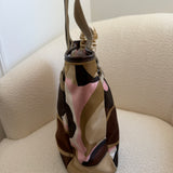 Coach Multicolor Scarf Print Tote Bag