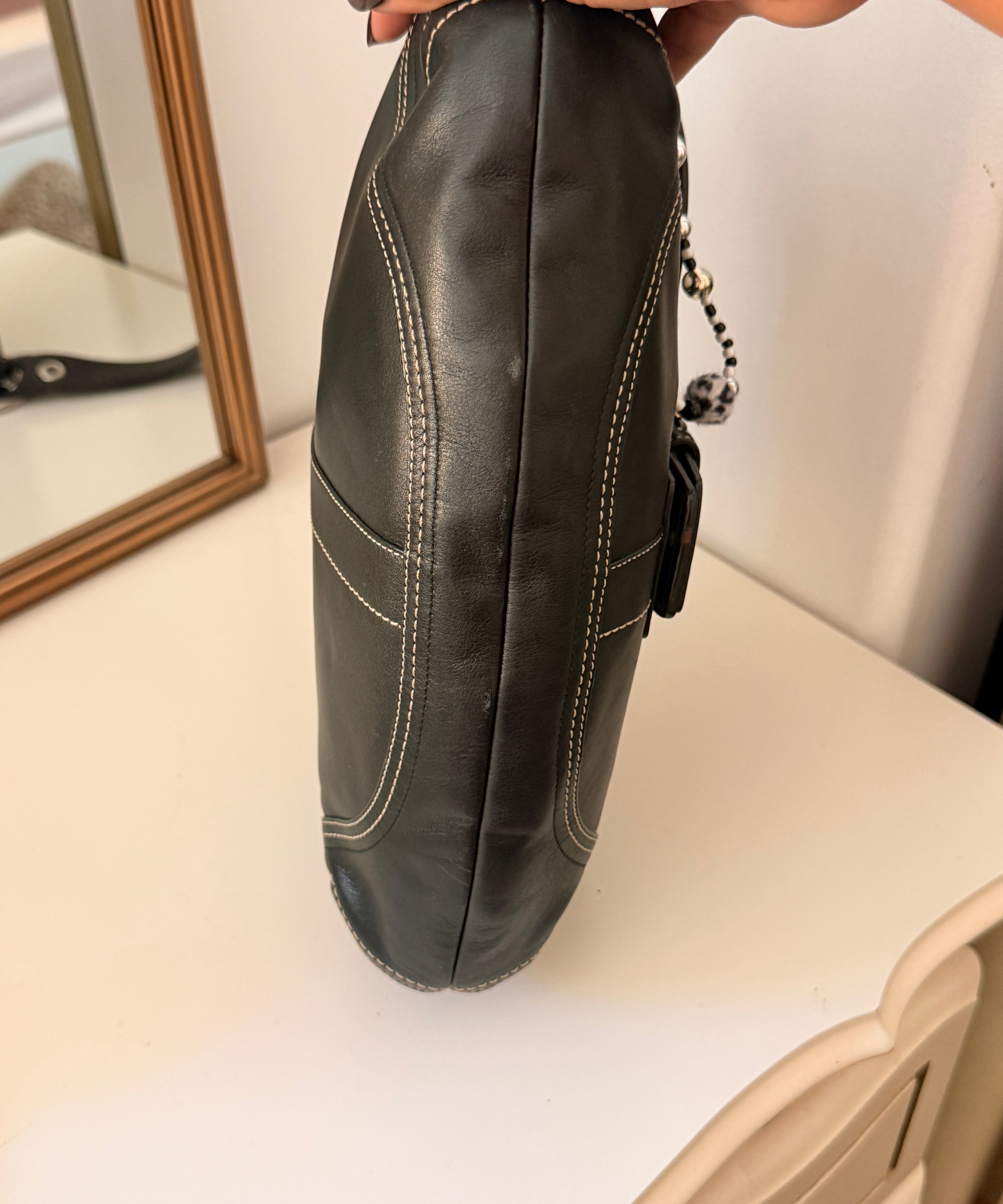 Coach Black Large Soho Bag