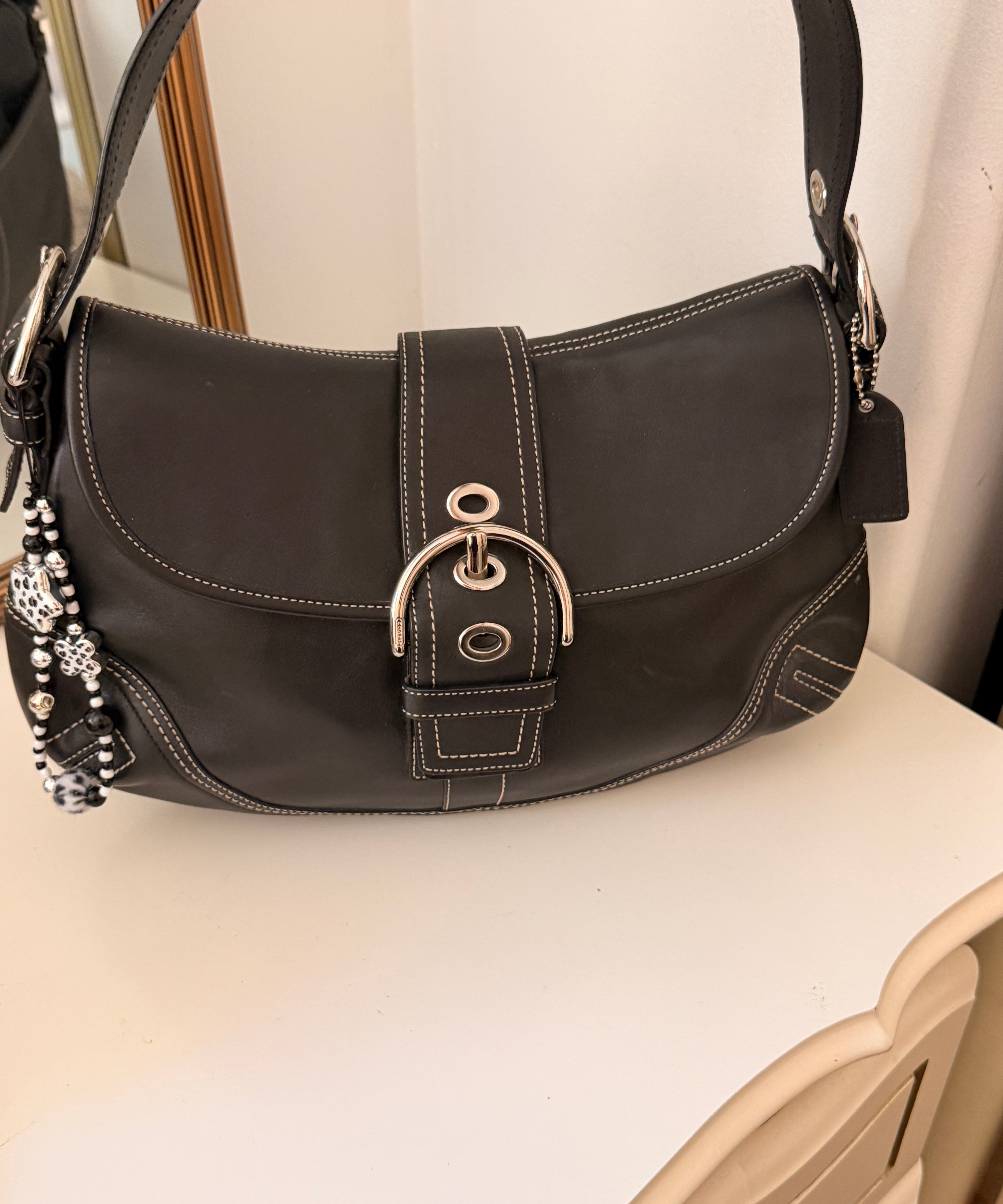 Coach Black Large Soho Bag