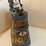 Baby Blue Coach Optic Tote Bag