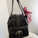 Black Coach Soho Mia Satchel Bag