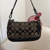 Coach Grey Signature Demi Hamptons Bag