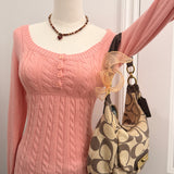 Coach Signature Cream Brown Signature Kristen Shoulder Bag