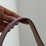 Rare Coach Lilac Signature East West Baguette