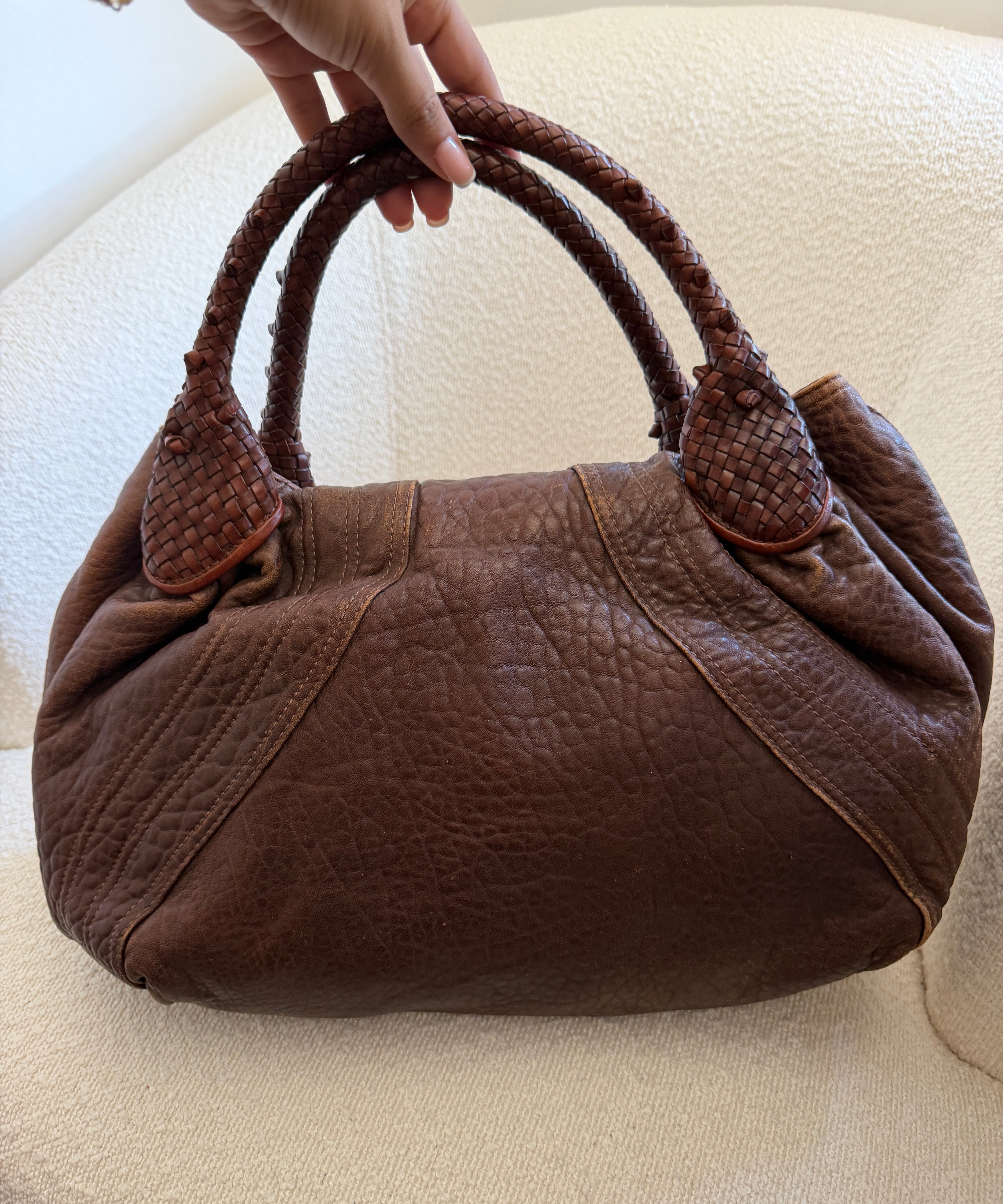 Brown Fendi Spy Shoulder Bag