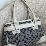 Coach Denim Hamptons Carry-All Bag