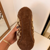 Rare Coach Signature Brown Studded Mini Hobo Bag