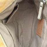 Coach Butter Yellow Signature Hamptons Carry-All Bag