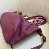 Coach Mauve Pink Leather Ashley Bag