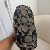 Coach Grey Signature Tote Bag