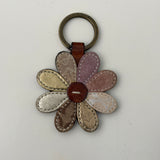 Coach Flower Patchwork Keychain
