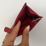 Red Coach Signature  Cardholder