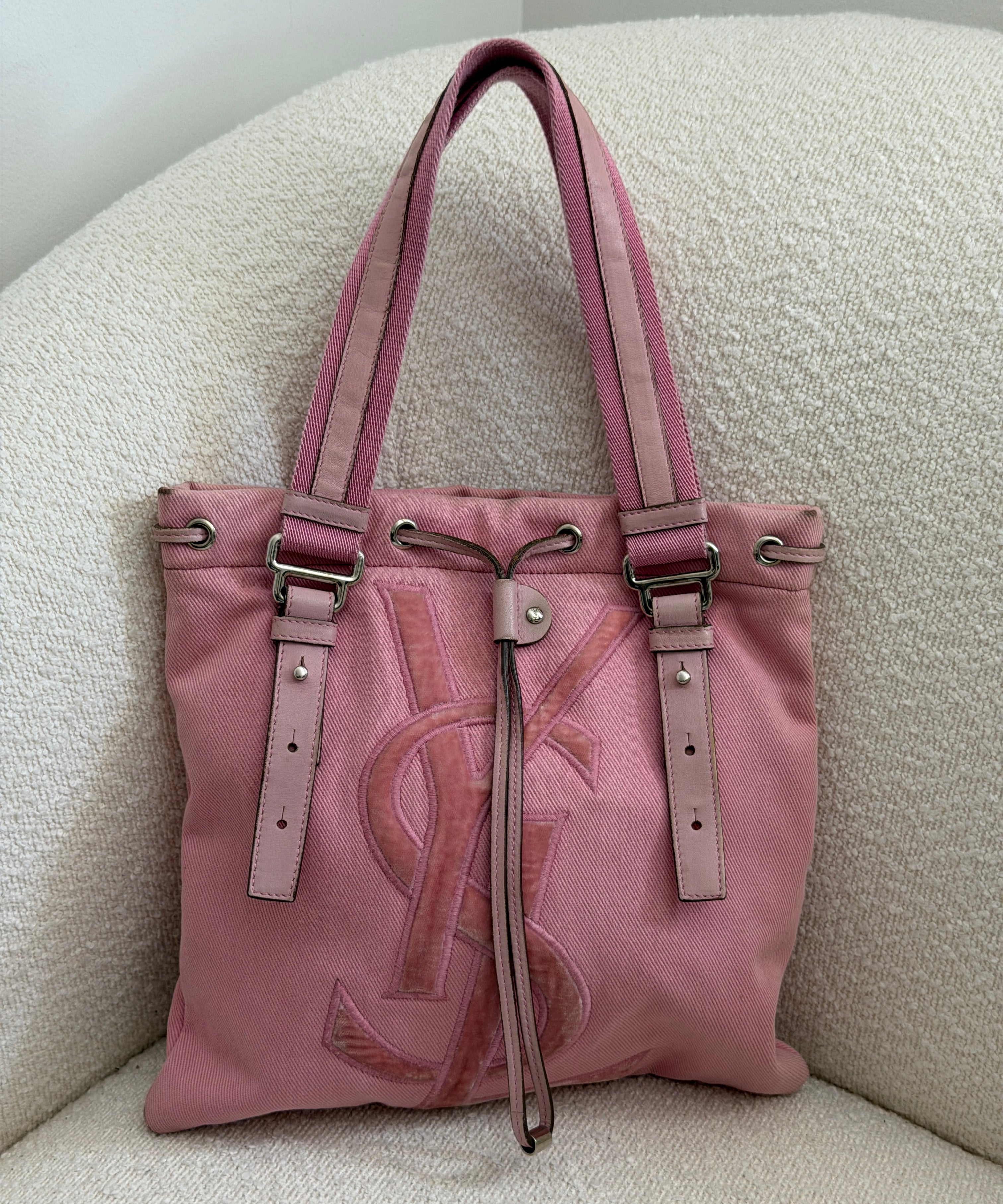 Yves Saint Laurent Pink Rive Gauche Bag