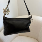 Coach Black Poppy Mini Shoulder Bag