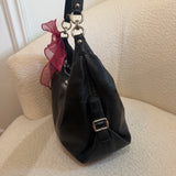 Coach Black Leather Madison Shoulder Bag