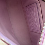Coach Lilac Signature Demi Hamptons Bag