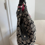Coach Grey Signature Soho Lynn Bag