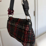 Rare Coach Plaid Soho Sufflette Shoulder Bag