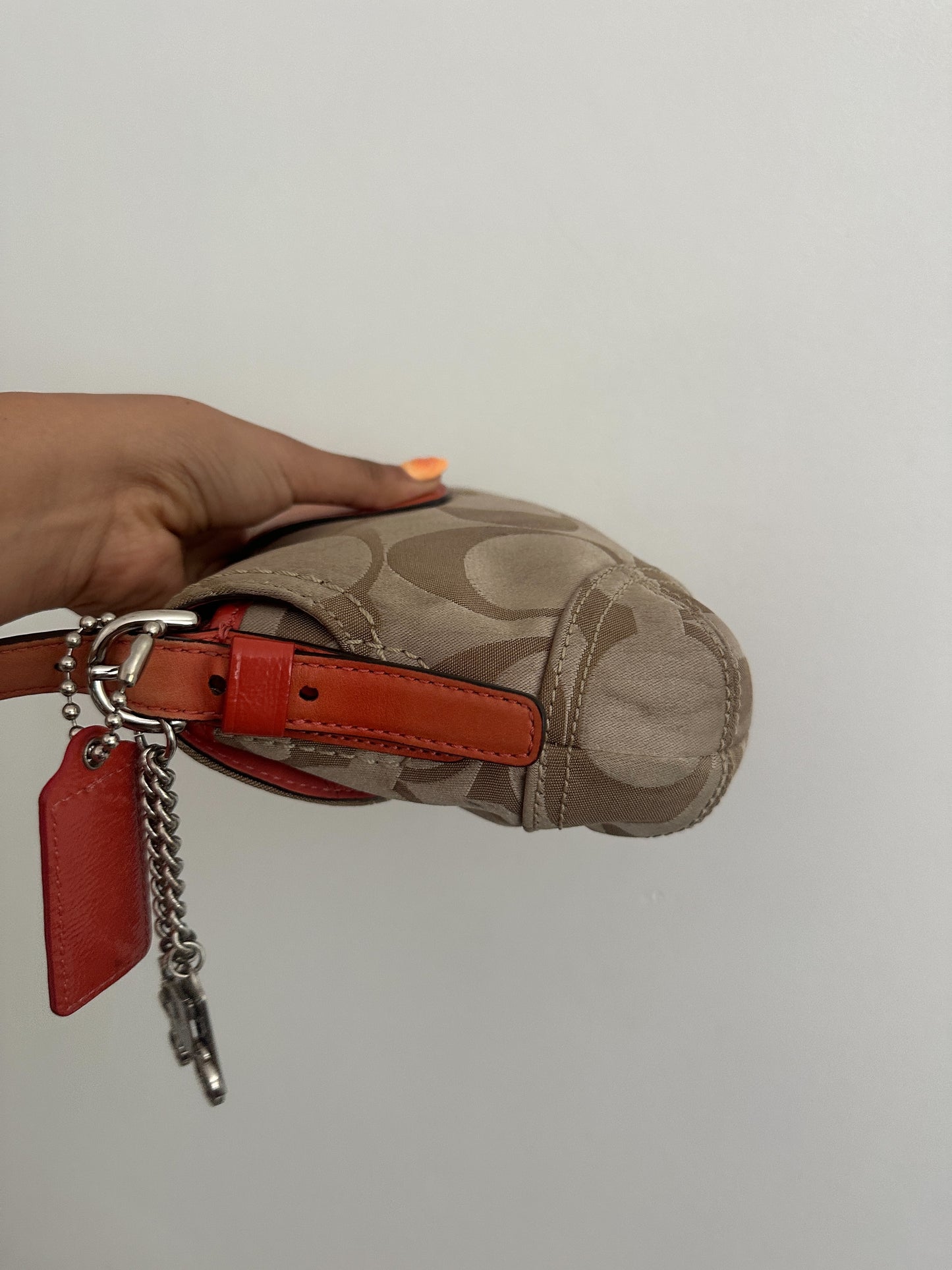 Coach Orange Mini Soho Bag