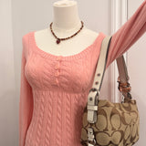 Coach Brown Signature Shoulder Bag