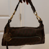 Brown Fendi Zucca Shoulder Bag
